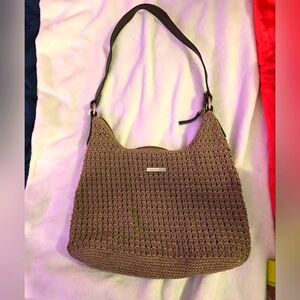 Brown Crotchet Should Bag